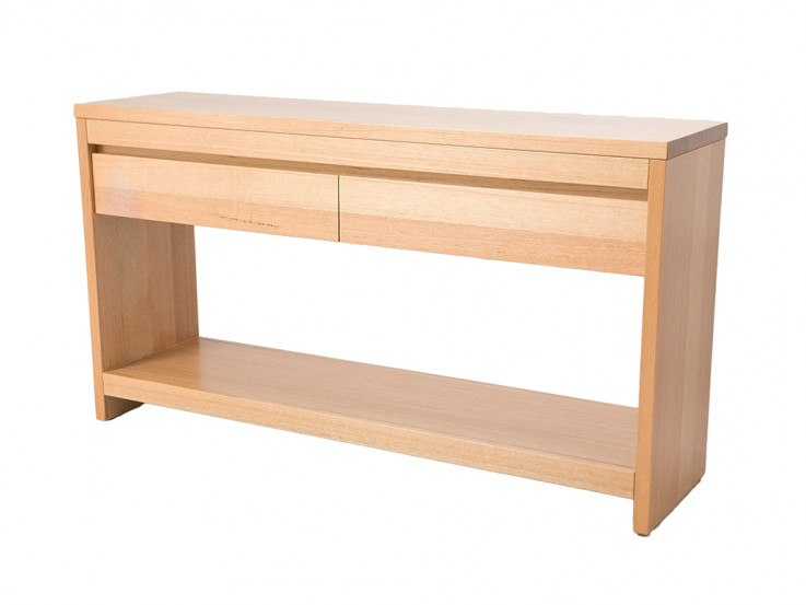 VENICE OAK SOFA/CONSOLE TABLE