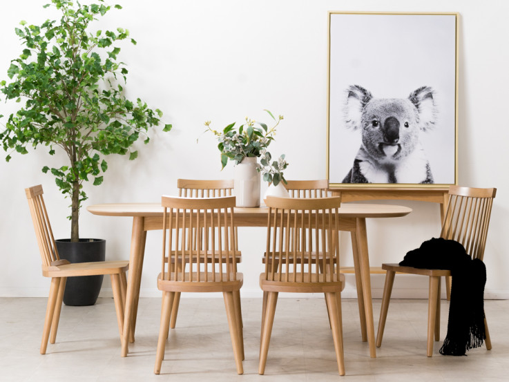 OSLO SUITE 175CM TABLE WITH ILVA CHAIR