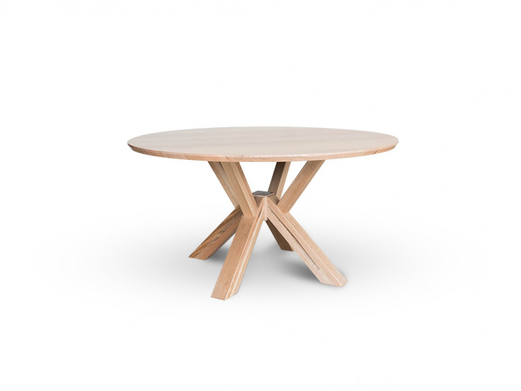 QUINN TABLE ROUND 150CM (CLEAR)