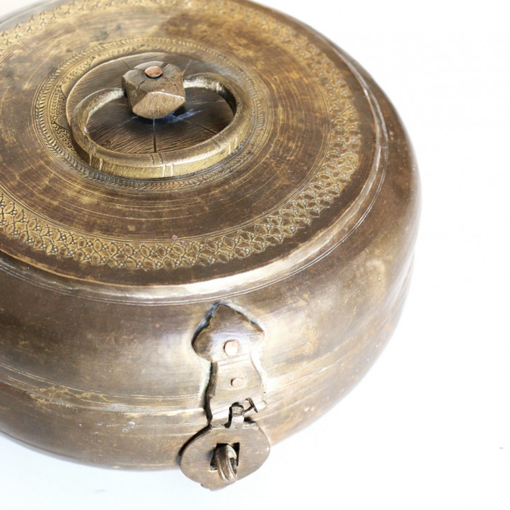 INDIAN BRASS POT