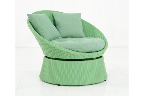 UV JAVIER TUB CHAIR SWIVEL GREEN