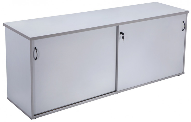 Express Large Grey Sliding Door Storage 