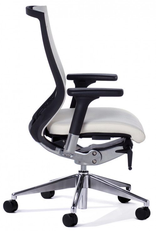 Balance White Mesh Back Executive Chair