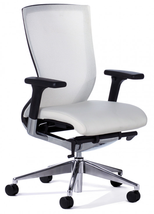 Balance White Mesh Back Executive Chair