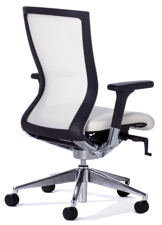 Balance White Mesh Back Executive Chair