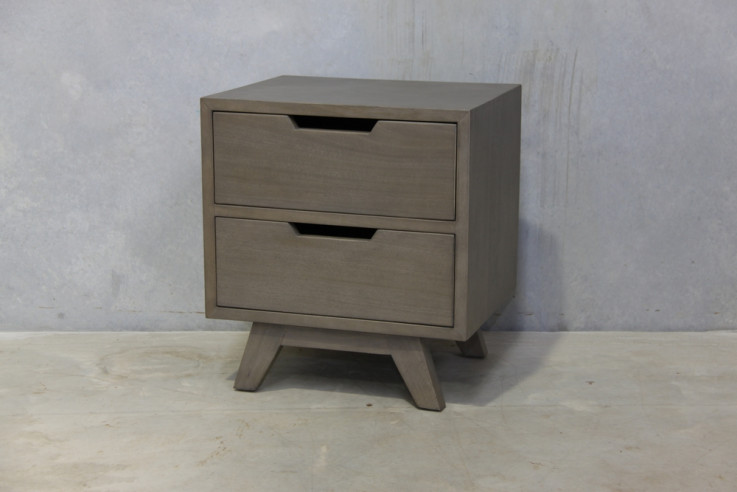 Vivid 2 Drawer Bedside Cabinet