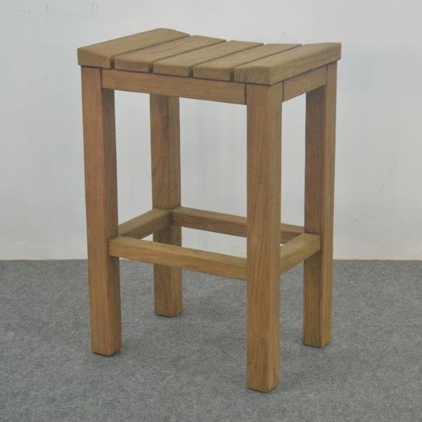 Harbour Slatted Bar Stool