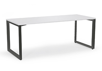 Anvil White Straight Home Office Desk