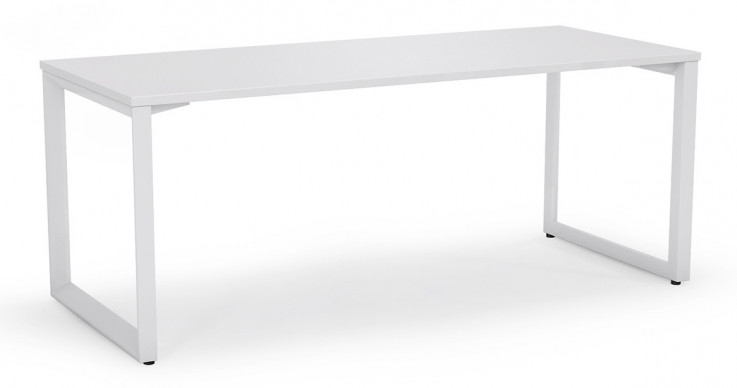 Anvil White Straight Home Office Desk