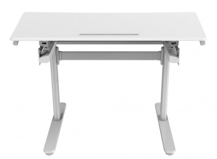 Rapid Surge White Height Adjustable Desk