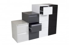 GO STEEL 4 DRAWER FILING CABINET