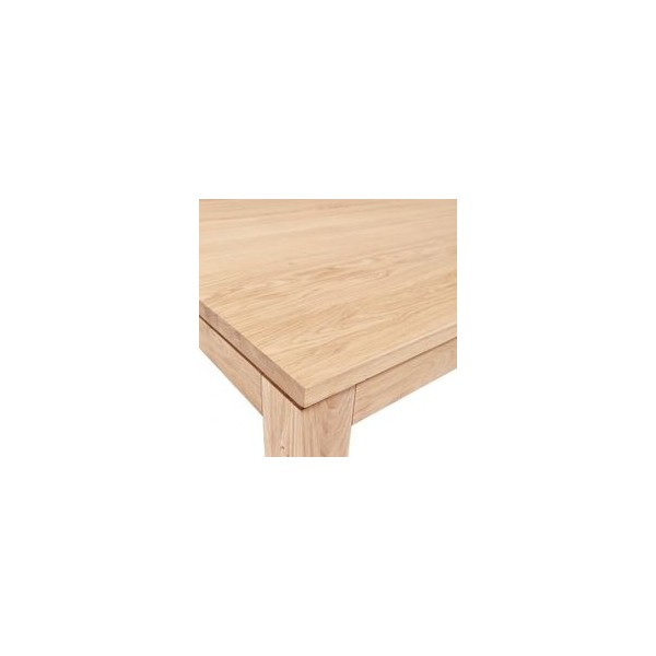 Oak Straight dining table 180cm