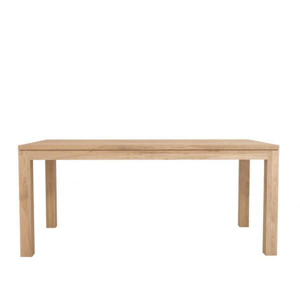 Oak Straight dining table 180cm