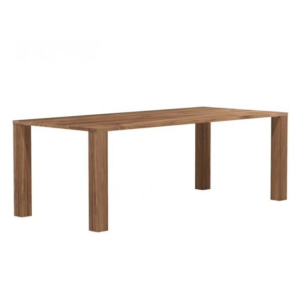 Teak Apron dining table 180x90