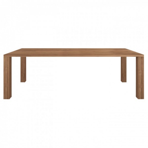 Teak Apron dining table 180x90