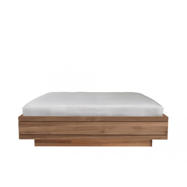 Teak Burger bed King size - with slats -