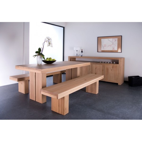 Oak Double dining table 200cm