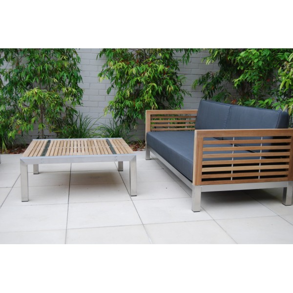 Lounge Bench Teak SS 184/80