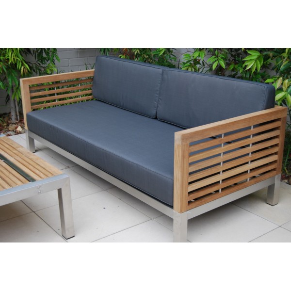 Lounge Bench Teak SS 184/80