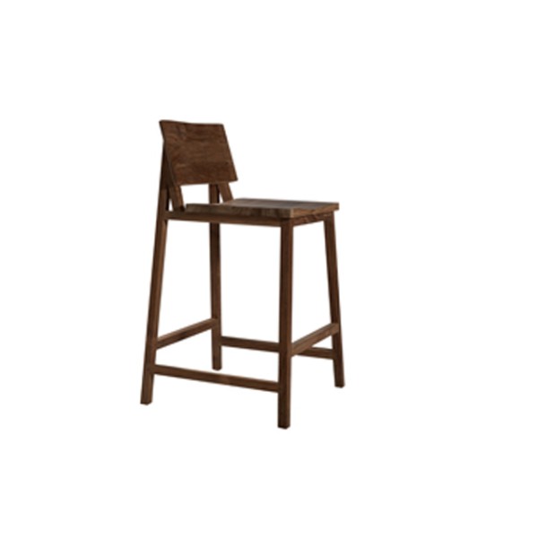 Teak N3 kitchen counter stool