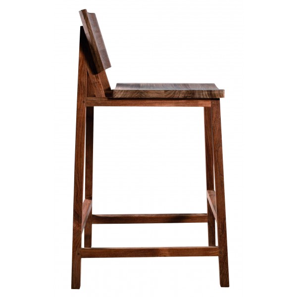 Teak N3 kitchen counter stool