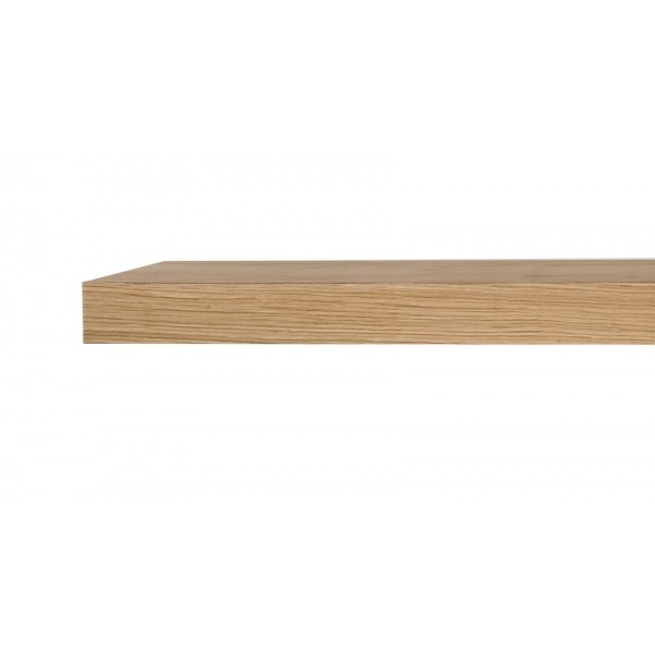 Oak wall shelf 70x22x5