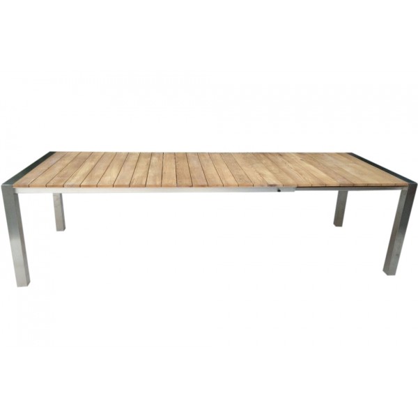 Teak and SS Extension table