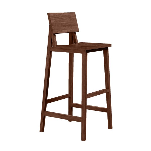 Teak N4 Bar chair