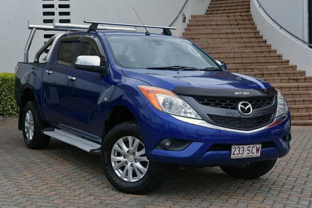 2012 Mazda BT-50 UP0YF1 GT Blue 6 Speed 