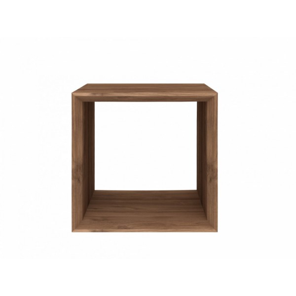 Teak Kubus closed cube 42x42