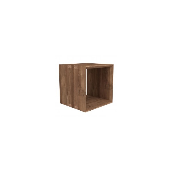 Teak Kubus closed cube 42x42