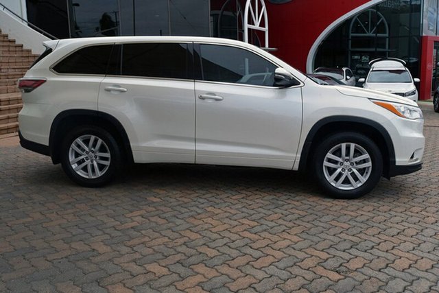 2014 Toyota Kluger GSU55R GX AWD White 6