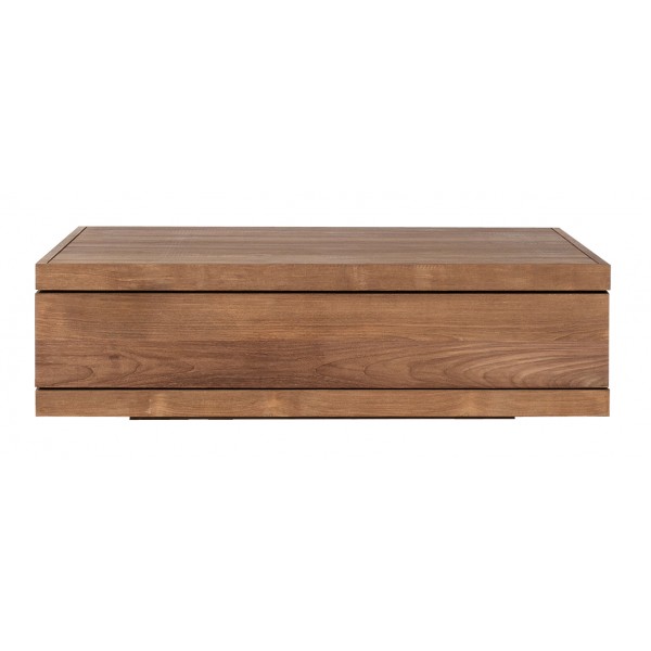 Teak Burger coffee table 2 drawers