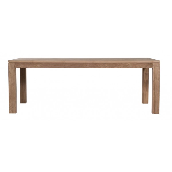 Teak Kubus dining table 200x100