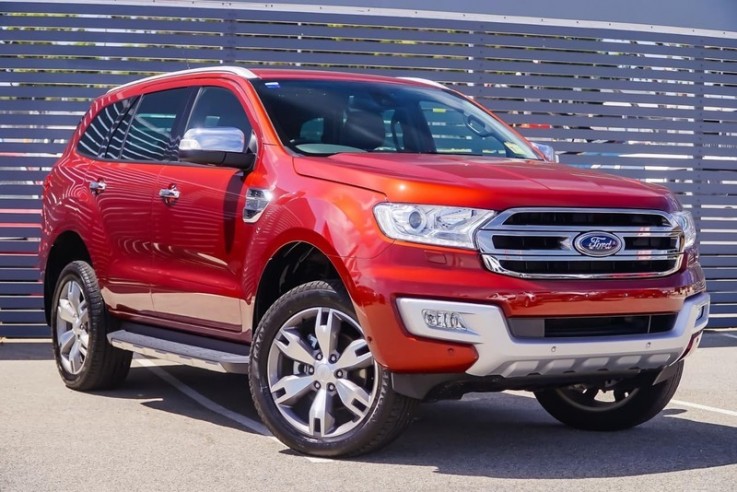 2017 Ford Everest Titanium Wagon (Maroon