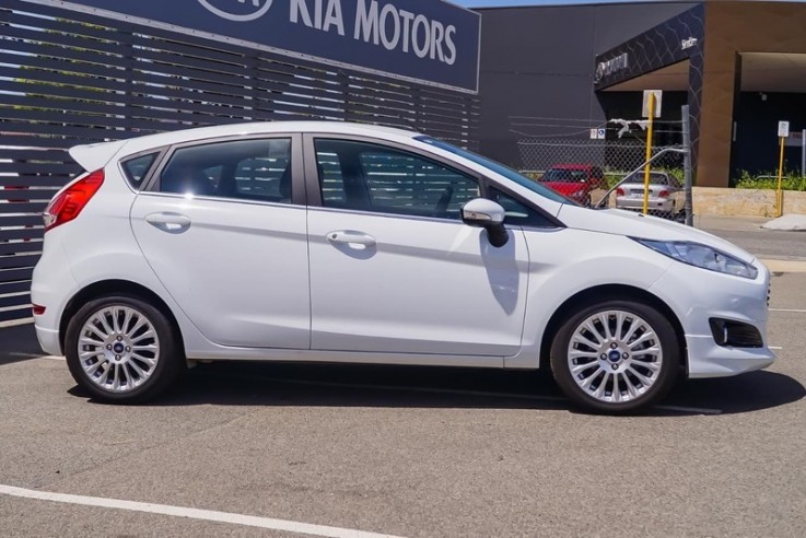 2017 Ford Fiesta Sport Hatchback (White)