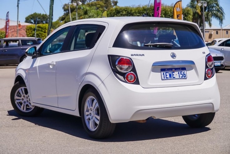 2015 Holden Barina Cd Hatchback (White) 