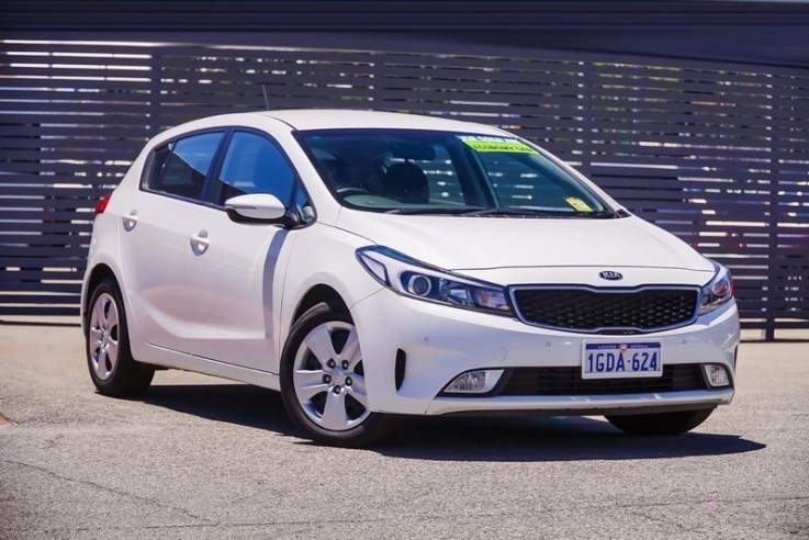 2017 Kia Cerato S Hatchback (White) 