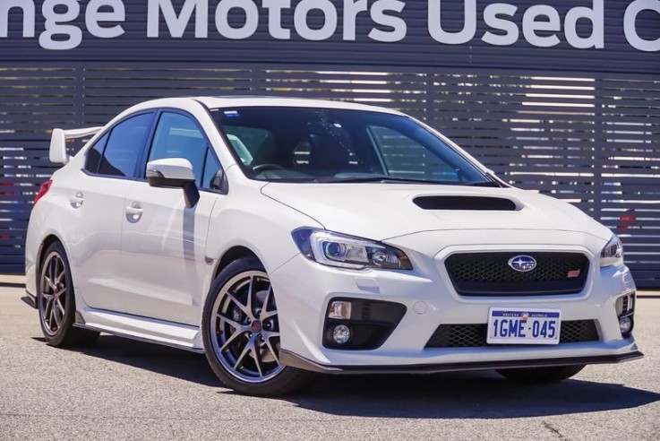 2014 Subaru Wrx Sti Premium Sedan (White