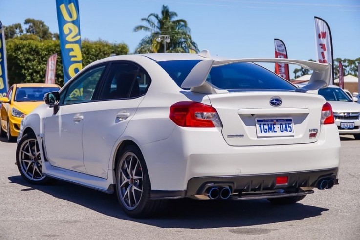 2014 Subaru Wrx Sti Premium Sedan (White