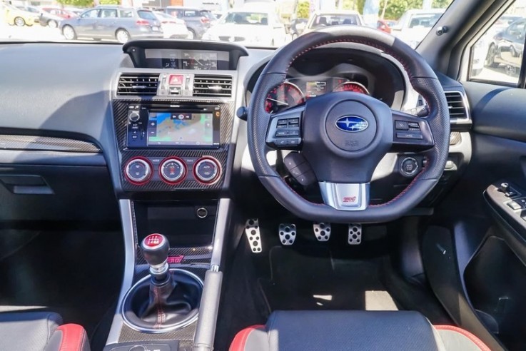 2014 Subaru Wrx Sti Premium Sedan (White