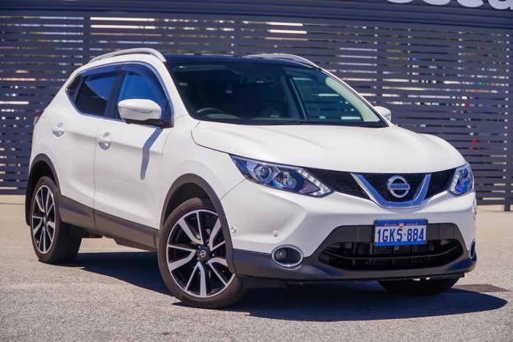 2014 Nissan Qashqai Ti Wagon (White) 