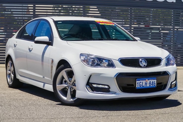 2016 Holden Commodore Sv6 Sedan (White) 