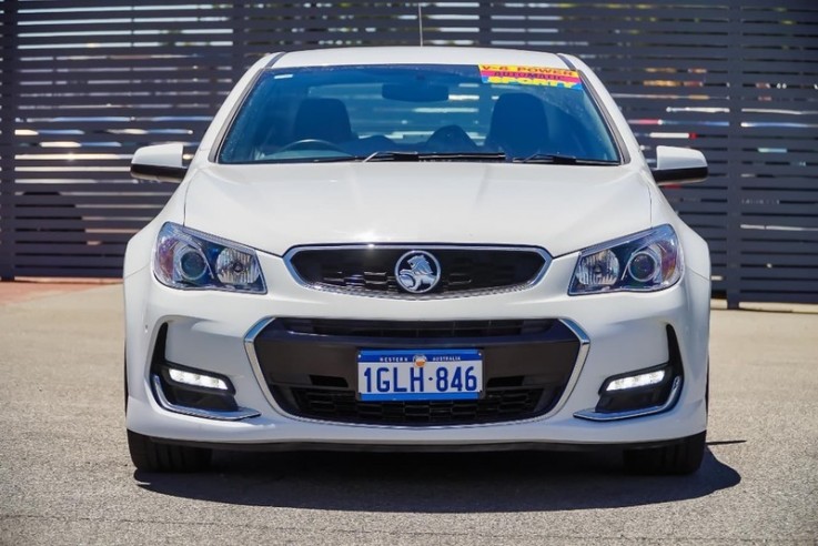 2016 Holden Commodore Sv6 Sedan (White) 