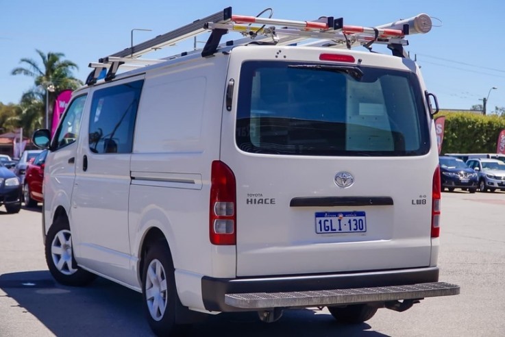 2012 Toyota Hiace Van (White) 