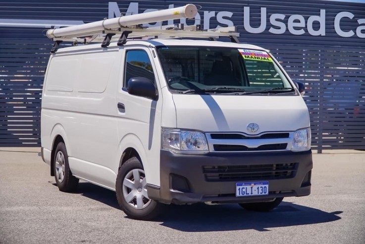 2012 Toyota Hiace Van (White) 