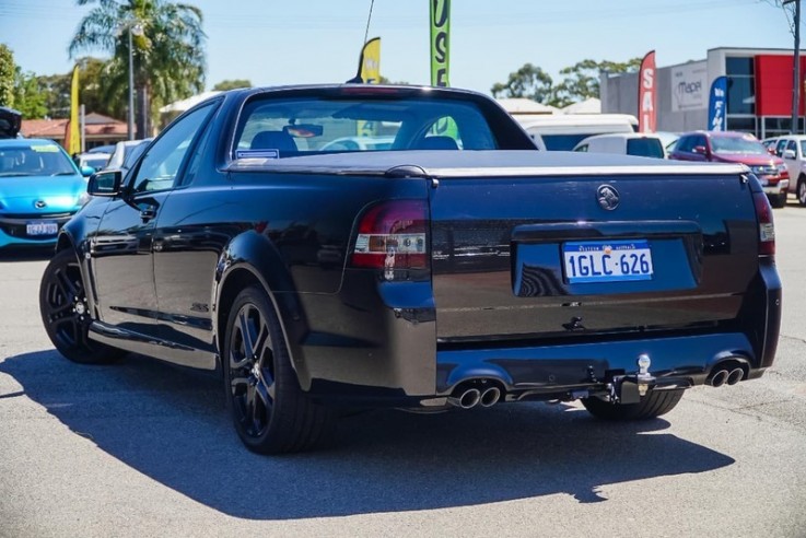 2016 Holden Ute Ss Black Utility (Black)