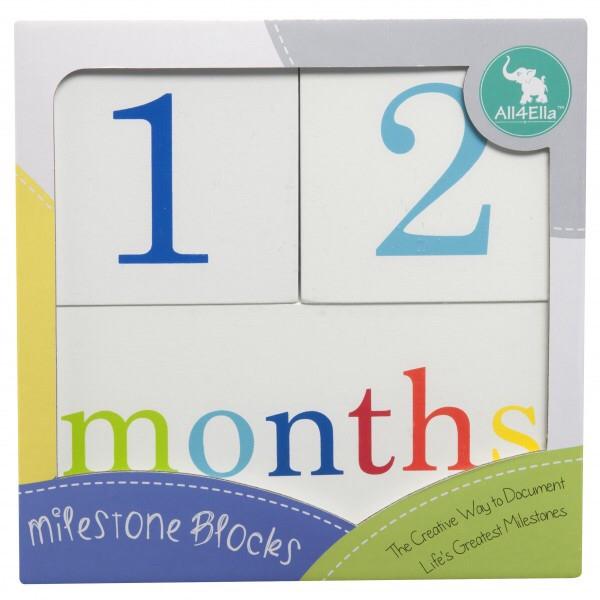 Milestone wooden blocks