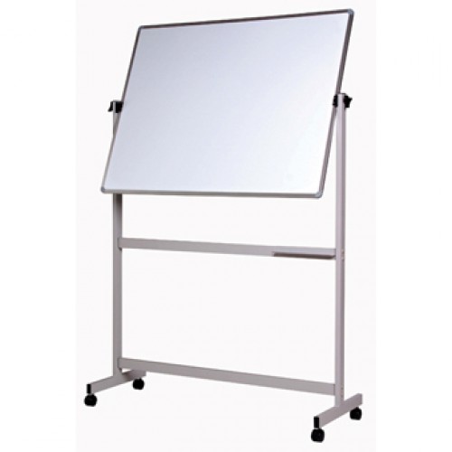 MOBILE PIVOTING WHITEBOARD 1500MM X 1212