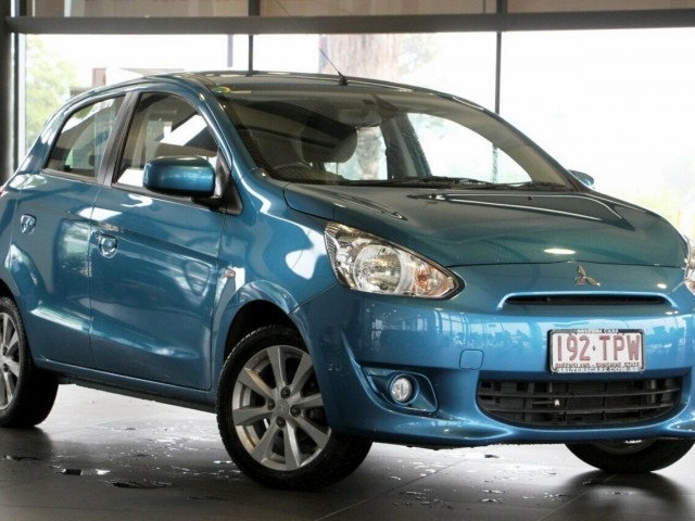 2013 MY14 Mitsubishi Mirage LA LS Hatchb